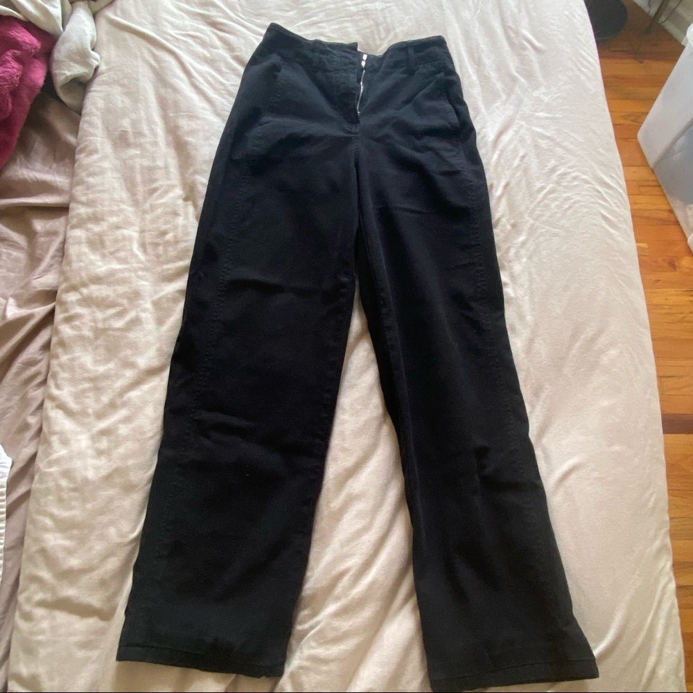 Aritzia Wilfred Free black wide leg pants